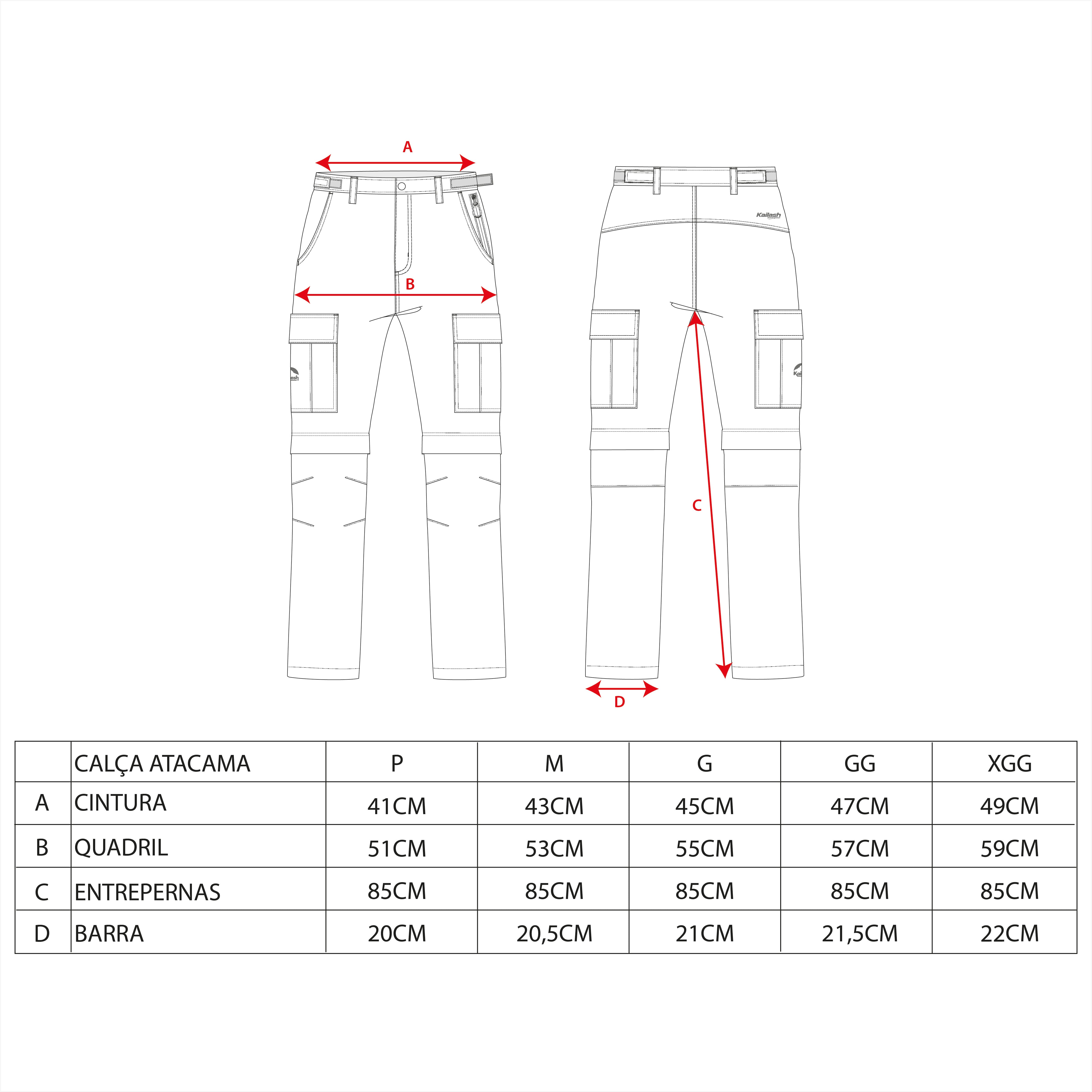 Calça-Bermuda Atacama Kailash Masculina - Kailash Calça-Bermuda Atacama Kailash Masculina - Kailash