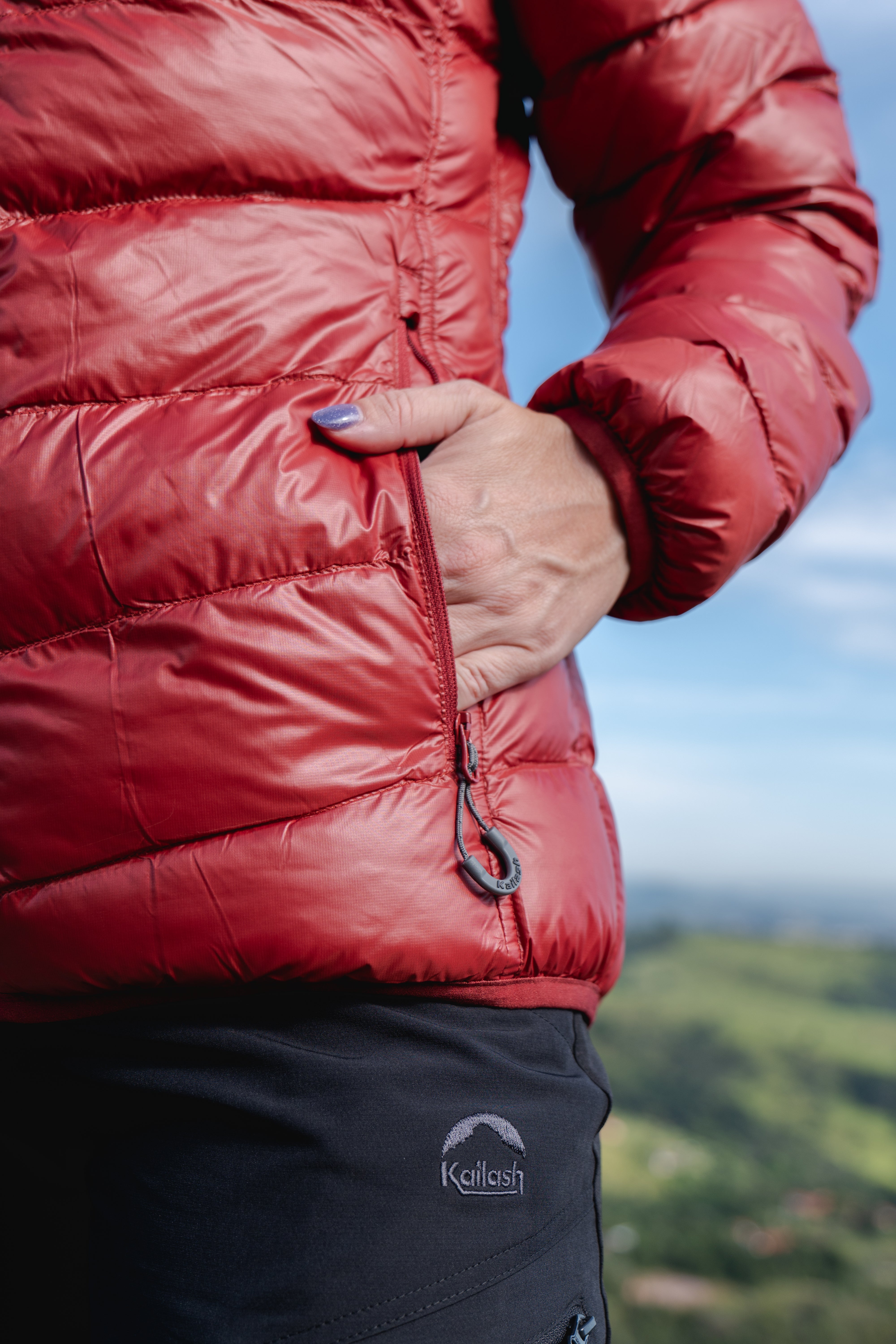 JAQUETA PUFFER DOUBLE PATAGÔNIA SINTÉTICA FEMININO - Kailash JAQUETA PUFFER DOUBLE PATAGÔNIA SINTÉTICA FEMININO - Kailash
