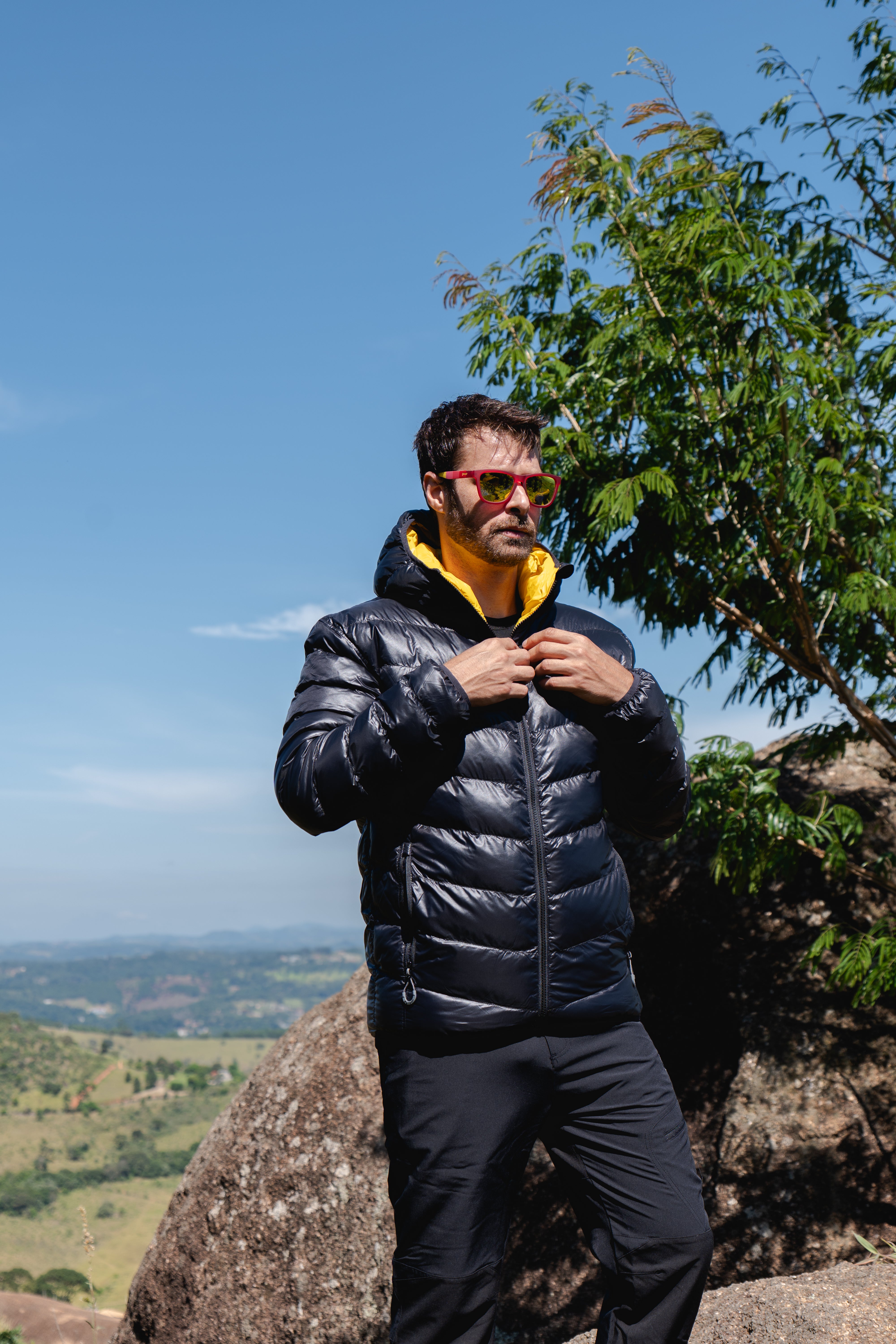 JAQUETA PUFFER DOUBLE PATAGÔNIA SINTÉTICA MASCULINO - Kailash JAQUETA PUFFER DOUBLE PATAGÔNIA SINTÉTICA MASCULINO - Kailash