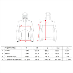 JAQUETA ANORAK UTMB MASCULINO - Kailash