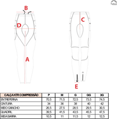 CALÇA KTR COMPRESSÃO PRO UNISSEX