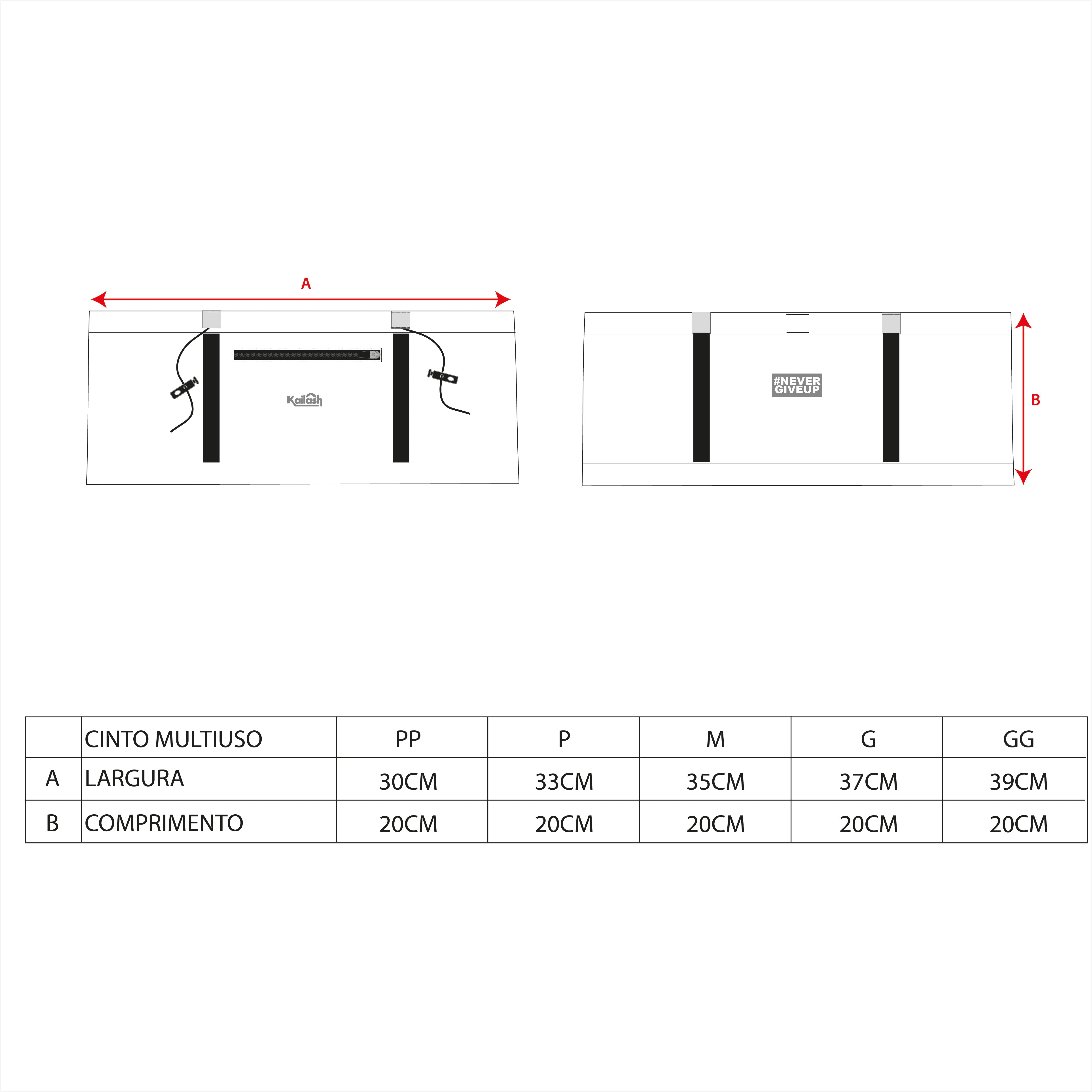 CINTO FAST MULTI UNISSEX - Kailash