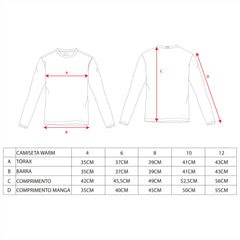 BLUSA SEGUNDA PELE WARM KIDS - Kailash