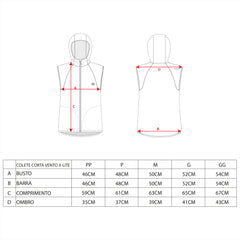 COLETE CORTA VENTO X-LITE WMN’S FEMININO - Kailash