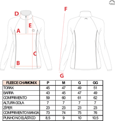 JAQUETA FLEECE CHAMONIX X-LITE FEMININO