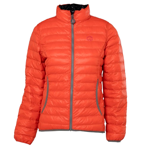 JAQUETA PUFFER DUPLA FACE PLUMA GANSO FEMININO