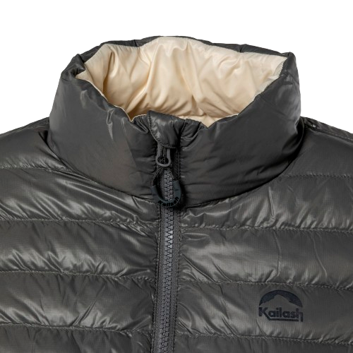 JAQUETA PUFFER DUPLA FACE PLUMA GANSO FEMININO