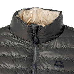 JAQUETA PUFFER DUPLA FACE PLUMA GANSO FEMININO