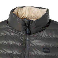 JAQUETA PUFFER DUPLA FACE PLUMA GANSO FEMININO