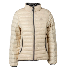 JAQUETA PUFFER DUPLA FACE PLUMA GANSO FEMININO