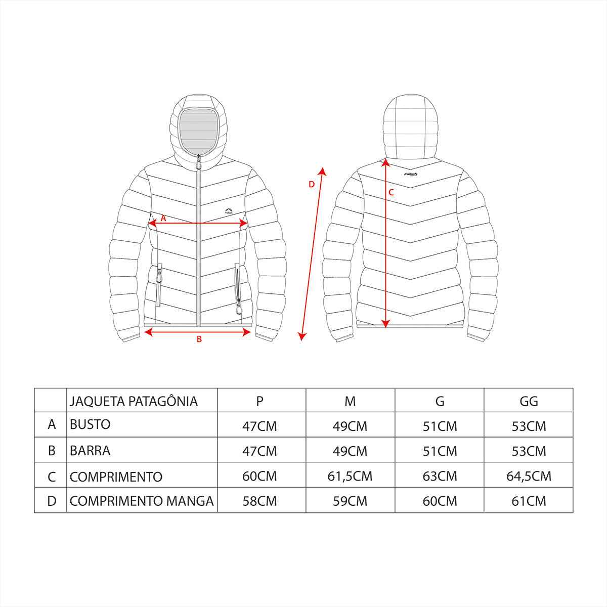 JAQUETA PUFFER PATAGÔNIA FEMININO