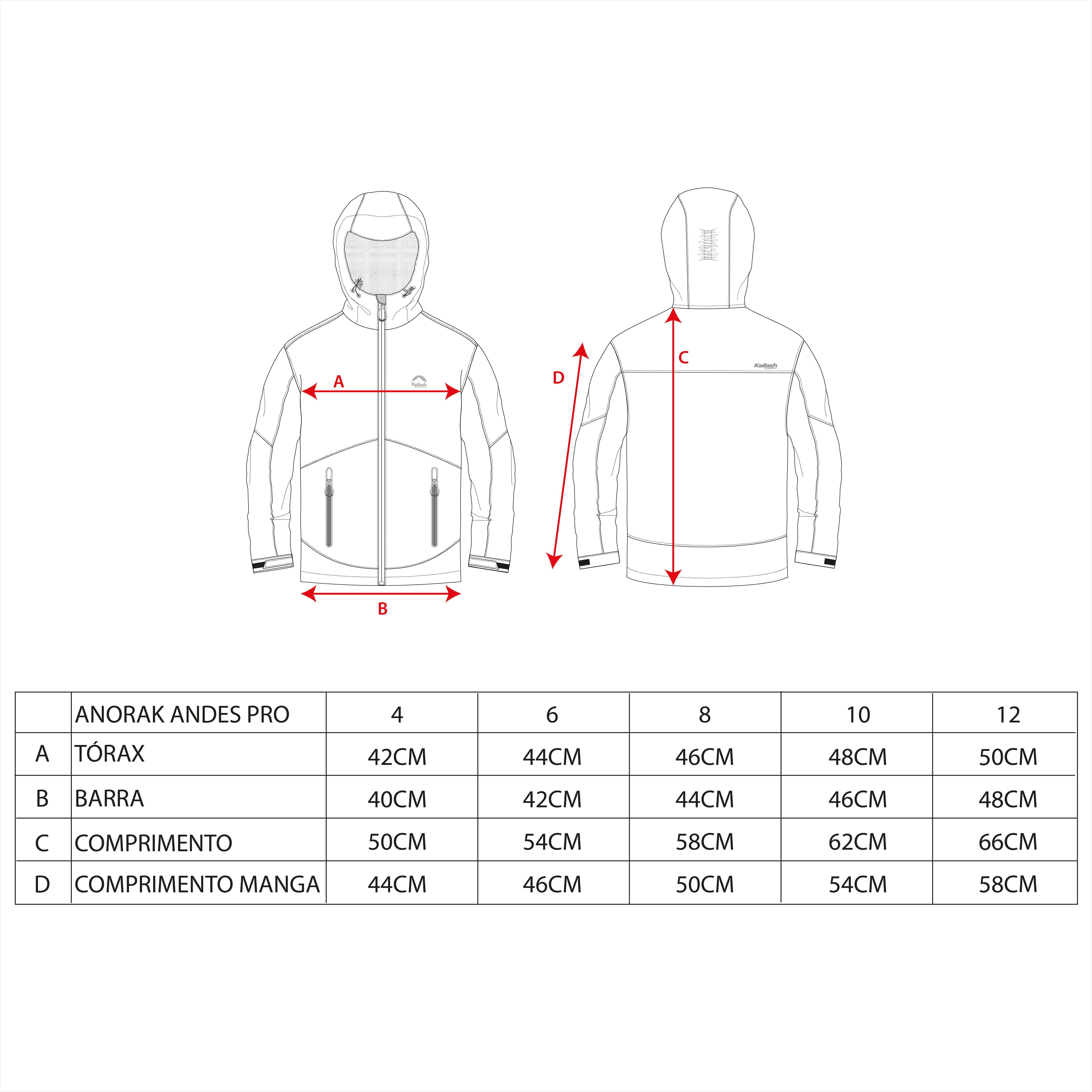 JAQUETA ANORAK ANDES PRO KIDS - Kailash