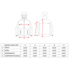 JAQUETA ANORAK ANDES PRO KIDS - Kailash