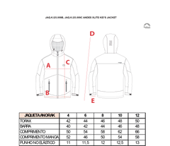 JAQUETA ANORAK ANDES PRO KIDS