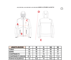 JAQUETA ANORAK ANDES X-LITE IMPERMEÁVEL MASCULINO