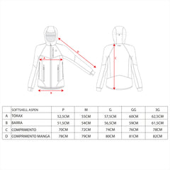 JAQUETA SOFTSHELL ASPEN COM CAPUZ MASCULINO - Kailash