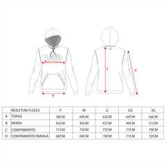 MOLETOM FLEECE MID HOODIE MASCULINO - Kailash