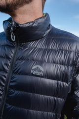 JAQUETA PUFFER DUPLA FACE PLUMA GANSO MASCULINO