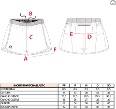 SHORTS MARATONA ELASTIC FEMININO