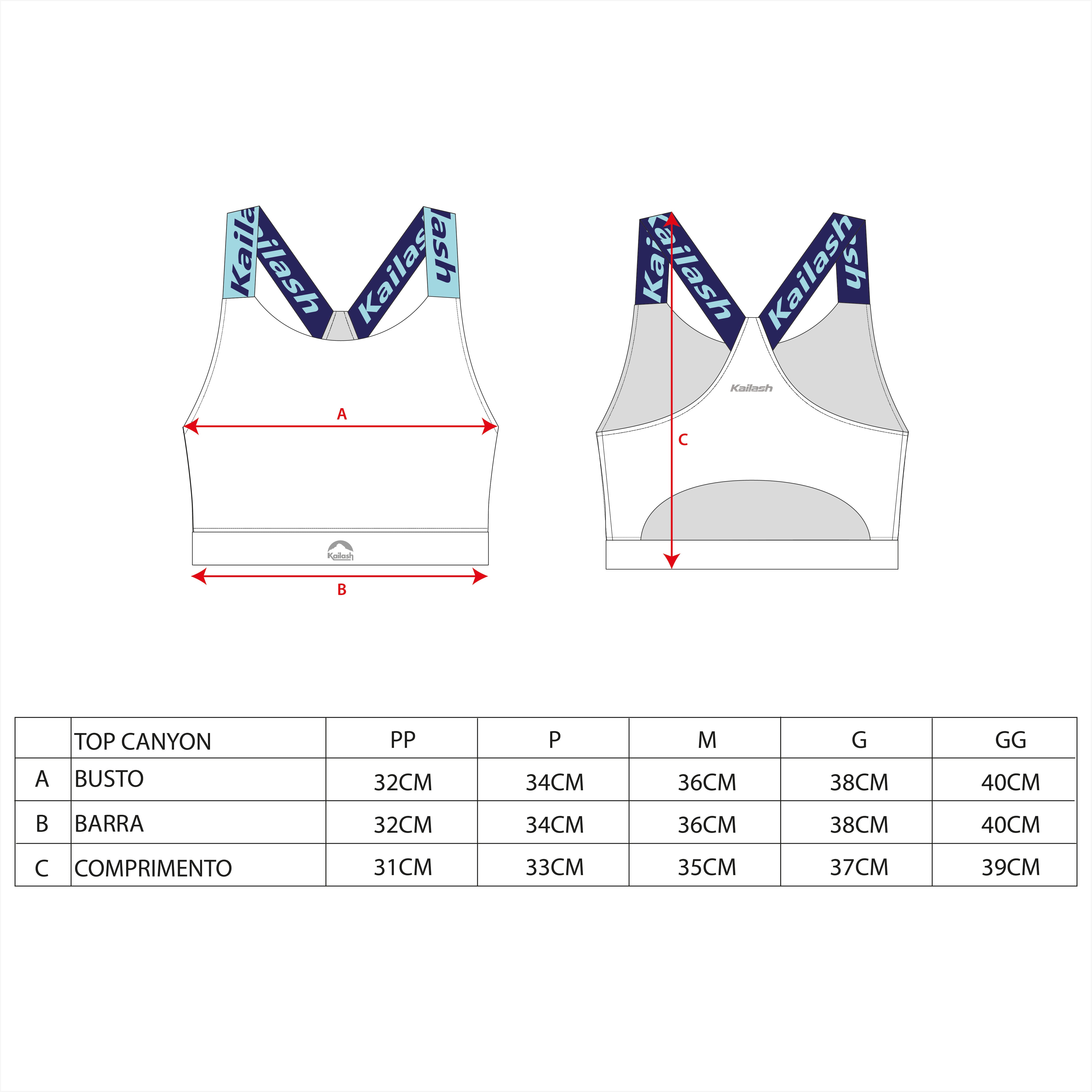 TOP CANYON WMN'S FEMININO - Kailash