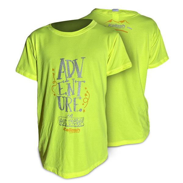 Camiseta Adventure Manga Curta Kids