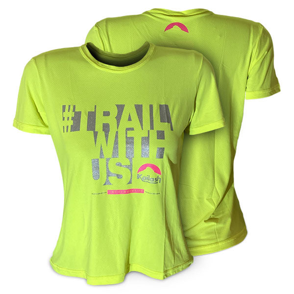 Camiseta LITE Trail With Us Fem.