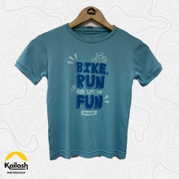 Camiseta RUN FUN manga curta KIDS