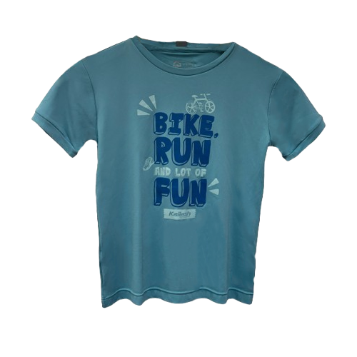 CAMISETA RUN FUN MANGA CURTA KIDS - Kailash