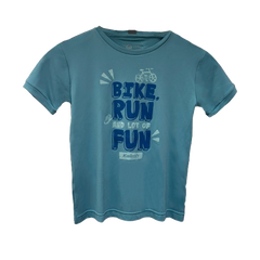 CAMISETA RUN FUN MANGA CURTA KIDS - Kailash