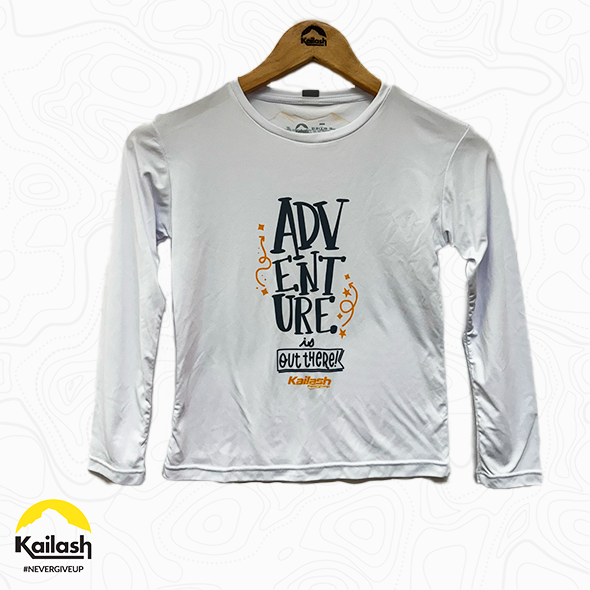 Camiseta ADVENTURE manga longa KIDS