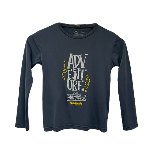 CAMISETA ADVENTURE MANGA LONGA KIDS - Kailash