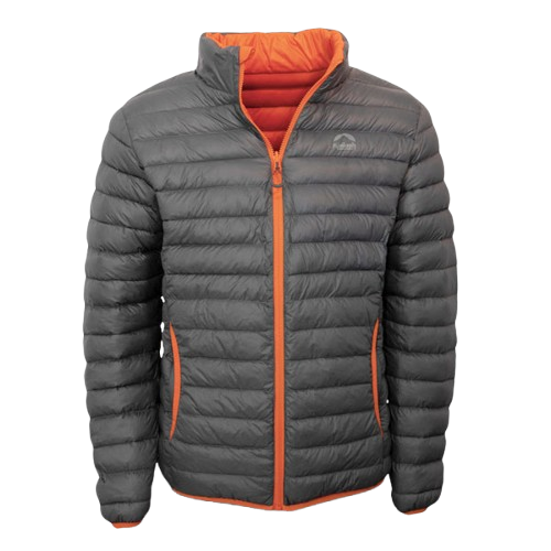 JAQUETA PUFFER DUPLA FACE PLUMA GANSO MASCULINO
