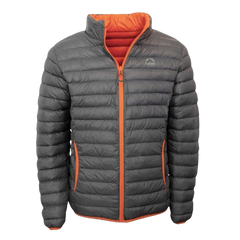 JAQUETA PUFFER DUPLA FACE PLUMA GANSO MASCULINO