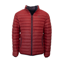 JAQUETA PUFFER DUPLA FACE PLUMA GANSO MASCULINO